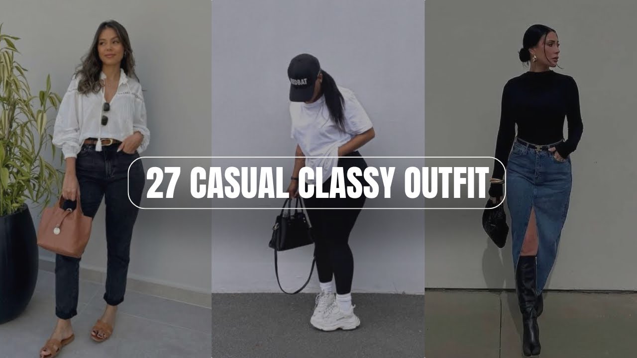 CLASSY CASUAL WEAR *27 outfit ideas for Elegant Women* 🌸 Lunch Outfit Ideas img