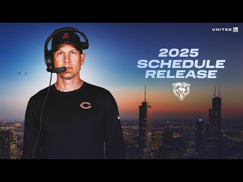 Chicago Bears 2025 Schedule Release img