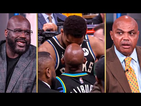 SHAQ & Chuck HEATED Over Giannis’ Altercation with Haliburton’s Dad 😳🗣️ img