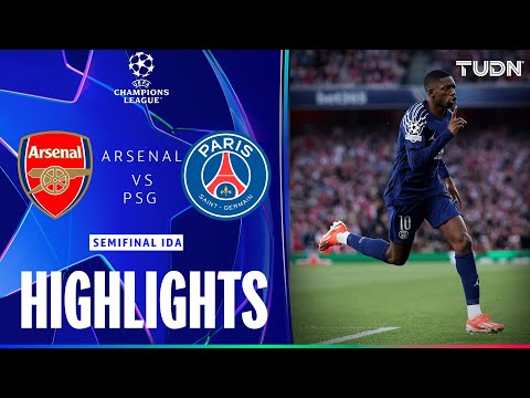 HIGHLIGHTS - Arsenal vs PSG | UEFA Champions League - Semifinal Ida | TUDN img